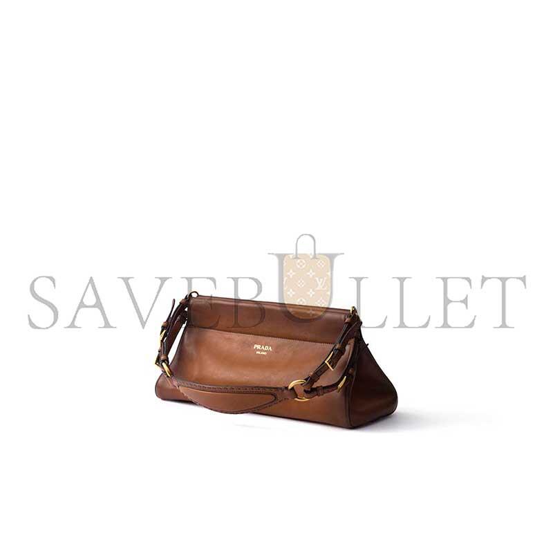 Pra*a enchaÎnÉ medium leather bag 1bc262 (32.5*15.5*11cm)